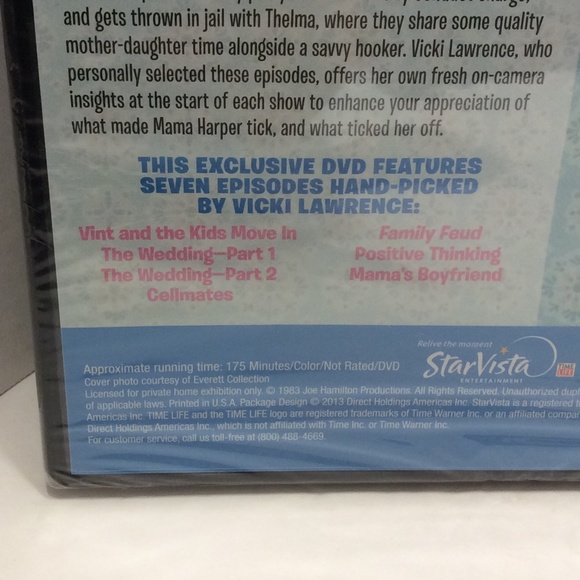 Mama's Family: Mama's Favorites: Season One 7-episodes DVD Sealed Carol Burnett - Picture 8 of 8